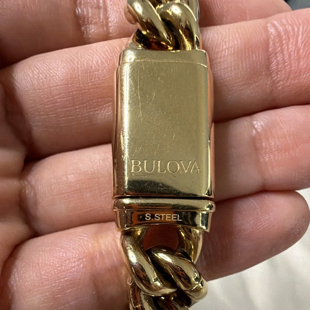 Bulova men gold